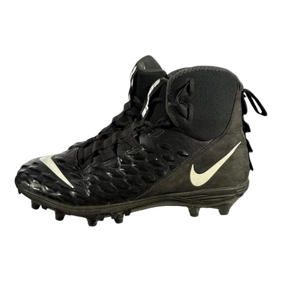 Nike Mens Football Cleats Size 10 Black Force Savage Varsity 2 AQ8155-001 Logo - Picture 4 of 8